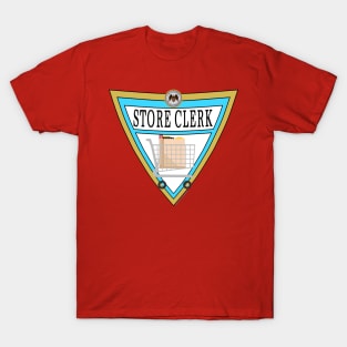 The Store Clerk/Worker Essentials Shield T-Shirt